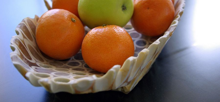 PVC Fruit bowl